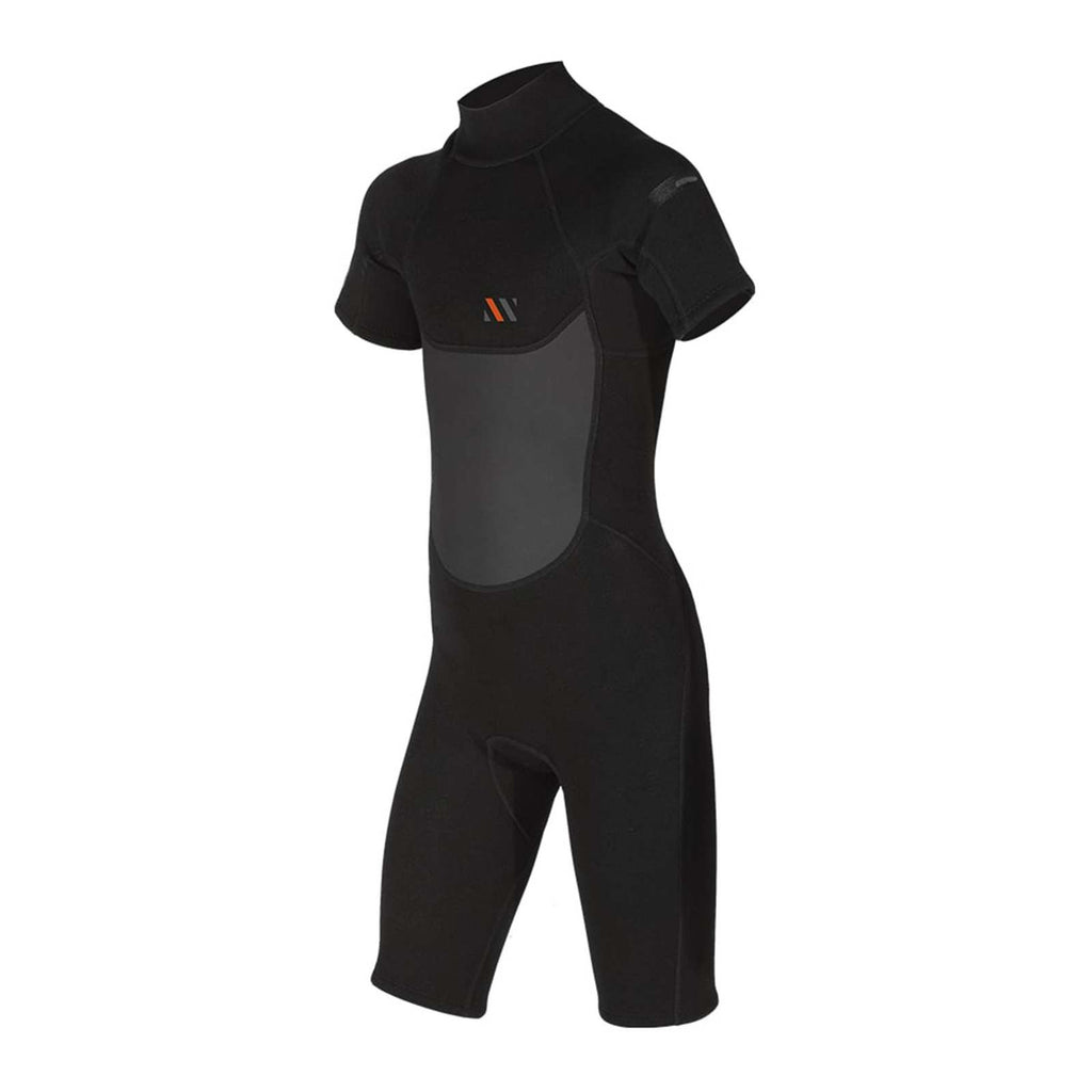 Short Wetsuit Zero Junior Back Zip 2-2 Black Size 12 RRD 27ZRJBZ22S_07_12