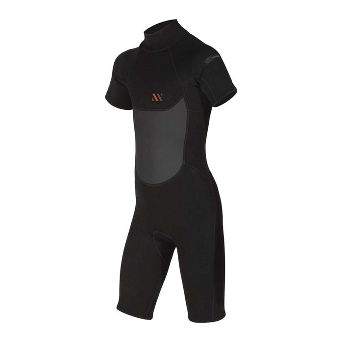 Short Wetsuit Zero Junior Back Zip 2-2 Black Size 12 RRD 27ZRJBZ22S_07_12