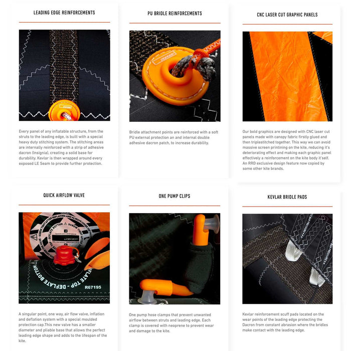 Kite Big Air Obsession Orange Size 11 28BAO_OR_11