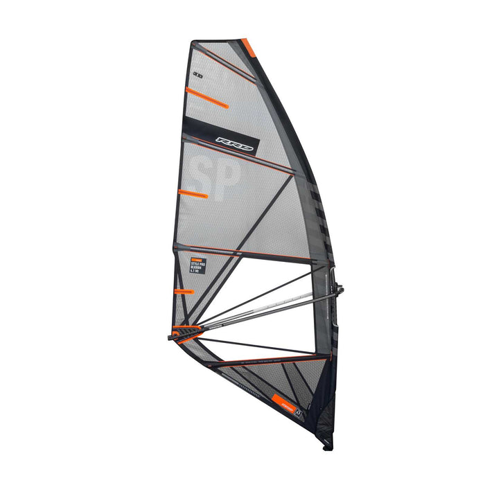 Vela de Windsurf Style Pro Negra Cinta Tamaño 3.8 RRD 29SPBLKRBN3_8