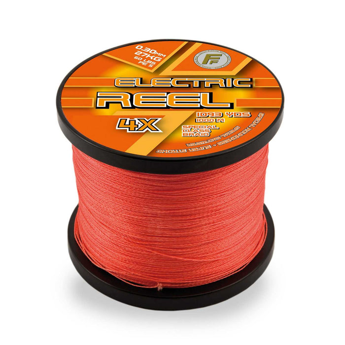 Fil de Pêche Moulinette Électrique 4x 1000m 0,35 Fishing Ferrari 3007835