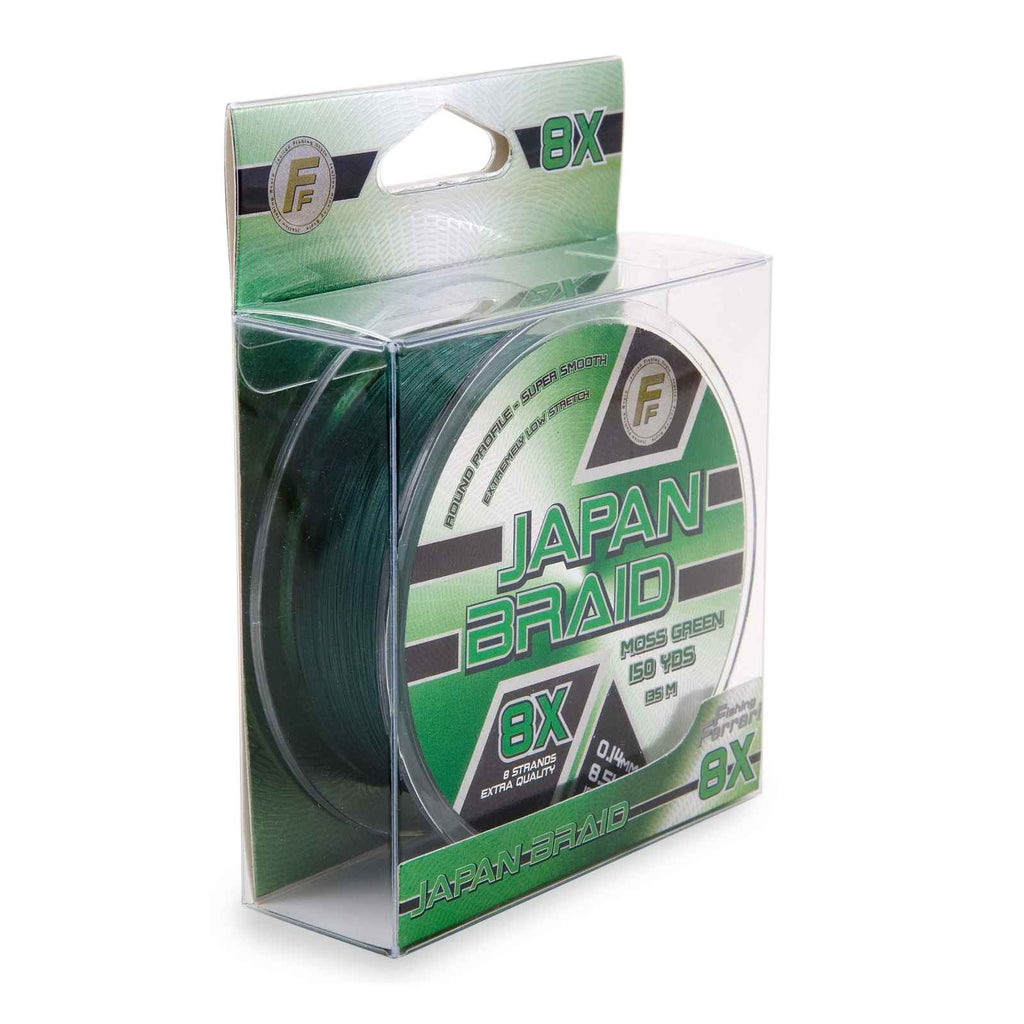 Fishing Line Japan Braid 135m Green 0,14 Fishing Ferrari 3009814
