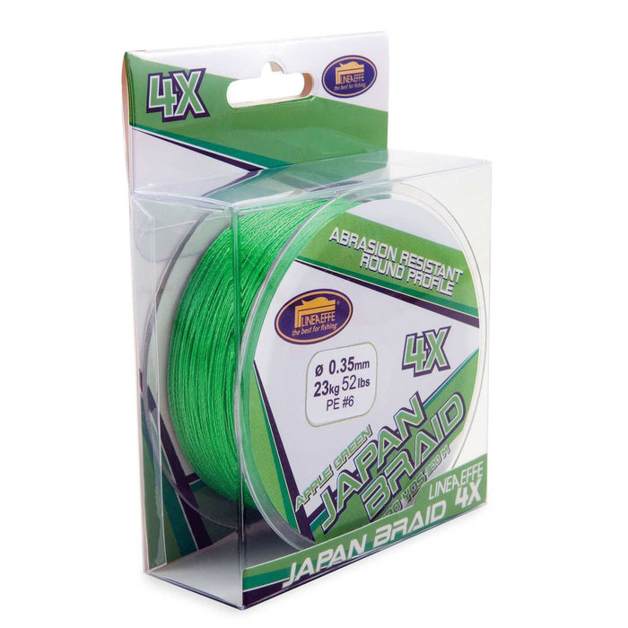 Fishing Line Japan Braid Apple 300m Green 0,35 Lineaeffe 3016135