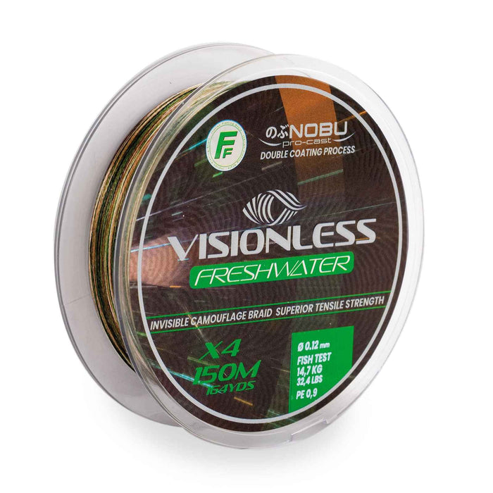 Fishing Line Nobu Visionless Freshwater 300m 0,08 Fishing Ferrari 3017608