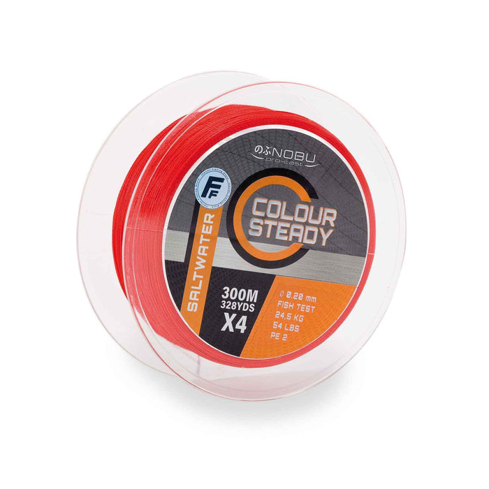 Fishing Line Nobu Colour Steady Saltwater Braid 300m 0,60 Fishing Ferrari 3018060