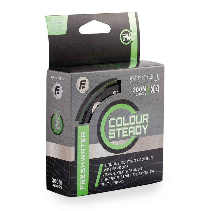 Fishing Line Nobu Colour Steady Freshwater Braid 300m 0,20 Fishing Ferrari 3018320