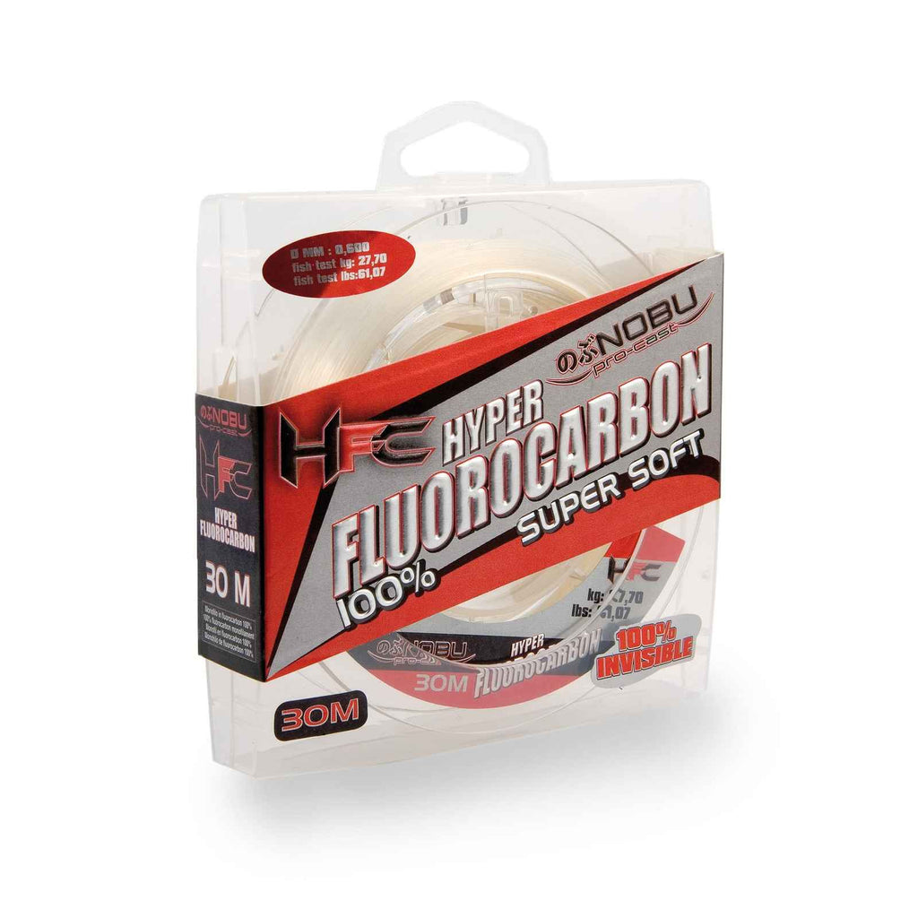 Línea de Pesca Nobu HFC Hyper Fluorocarbono Super Suave 50m 0,370 Lineaeffe 3043137