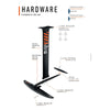 Set de hydrofoil Dynamic Pro Universal Thunder Tamaño 950 RRD 30DPTHUSET_00_950