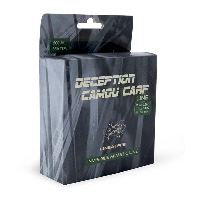 Línea de Pesca Deception Camou Carp 300m 0,50 Team Specialist 3600250N