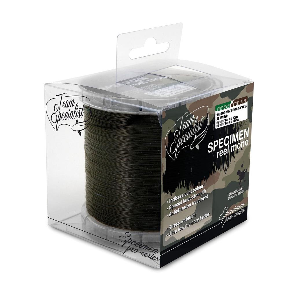 Fishing Line Specimen Reel Mono 1000m 0,200 Team Specialist 3600420