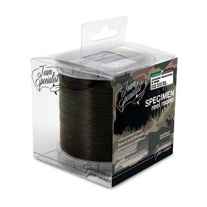 Línea de Pesca Specimen Reel Mono 1000m 0,280 Team Specialist 3600428