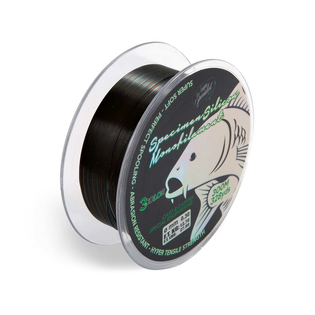 Línea de Pesca Specimen Silicon Monofilament 300m 0,30 Team Specialist 3600530