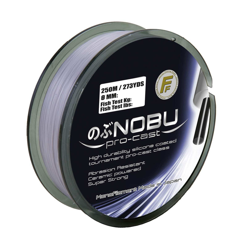 Fishing Line Nobu Pro Cast Hi-Viz 250m Matt Grey 0,400 Fishing Ferrari 3700840