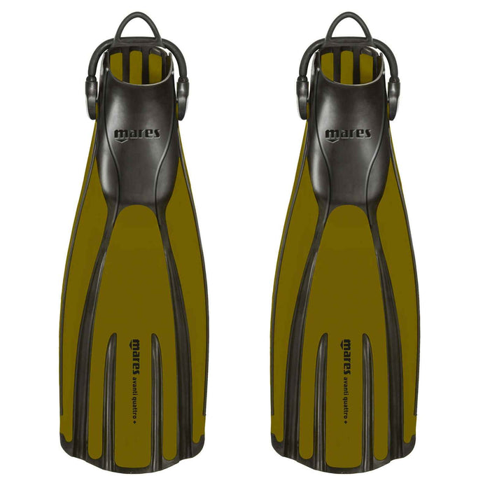 Palmes de plongée Avanti Quattro+ Olive R-41-44 Mares 410003SAROL