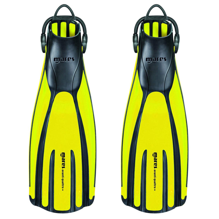 Diving Fins Avanti Quattro+ Yellow-Reflex XL-44-48 Mares 410003SAXLRYL