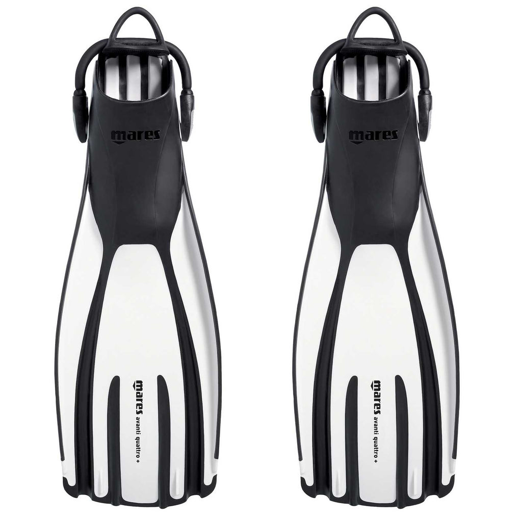 Pinne da immersione Avanti Quattro+ Bianco XL-44-48 Mares 410003SAXLWH
