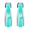 Palmes de plongée Avanti Superchannel Oh Blanc-Aqua XL-44-48 Mares 410012BNXLWHA