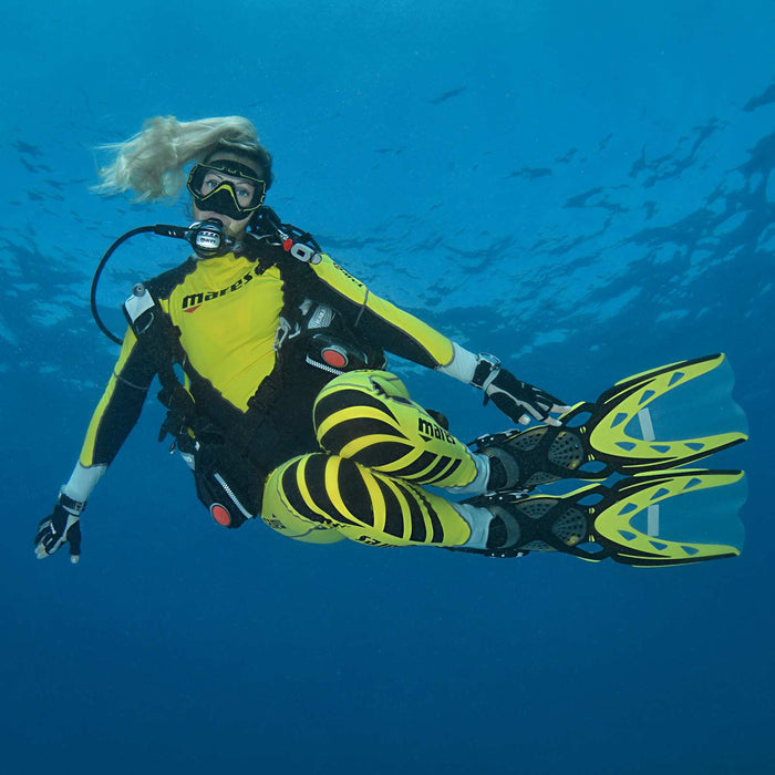 Diving Fins X-Stream Yellow-Fluo R-41-44 Mares 410019BNRYF
