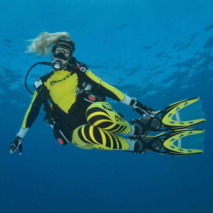 Diving Fins X-Stream Yellow-Fluo S-37-41 Mares 410019BNSYF