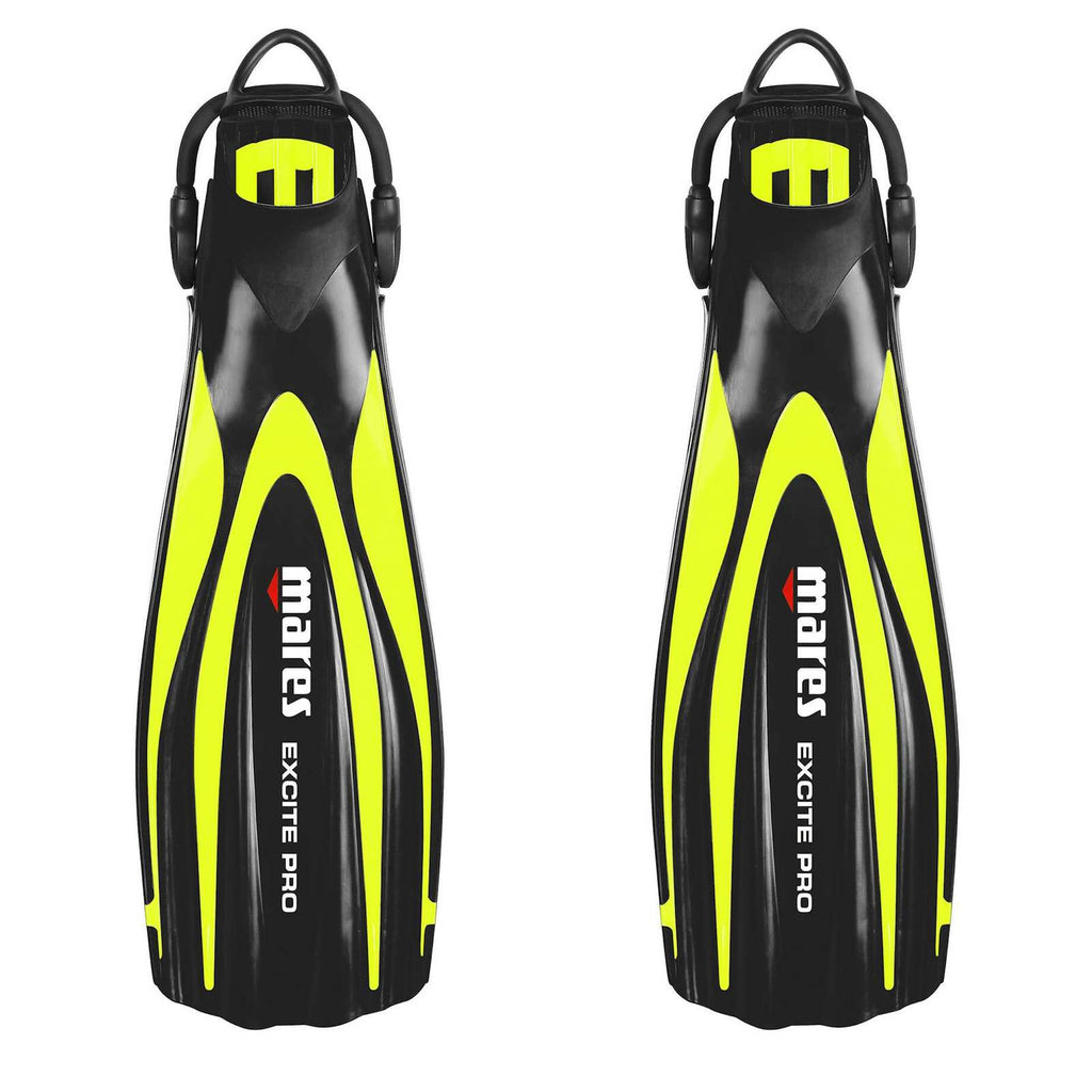Aletas de buceo Excite Pro Amarillo-Fluo XS-34-37 Mares 410026SAXSYF