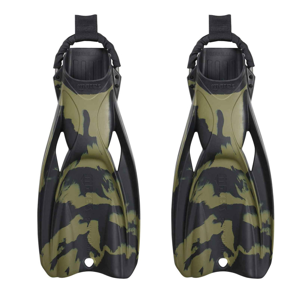 Palmes de plongée Power Plana Tec Camo-olive R Mares 410051SARCMO