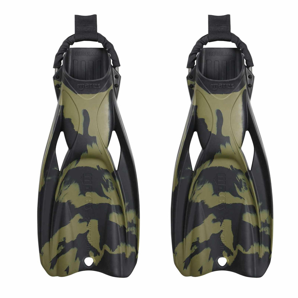 Palmes de plongée Power Plana Tec Camo-olive XL Mares 410051SAXLCMO