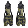 Palmes de plongée Power Plana Tec Camo-olive XL Mares 410051SAXLCMO