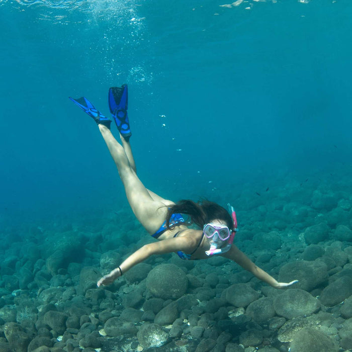 Pinne da snorkeling X-One Blu M-L-EU 39-43-UK 5,5-9-USA 6,5-10 Mares 410337SABLML