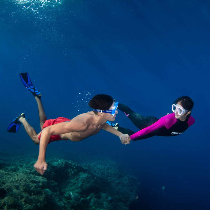 Pinne da snorkeling X-One Blu S-M-EU 35-38-UK 2,5-5-USA 3,5-6 Mares 410337SABLSM
