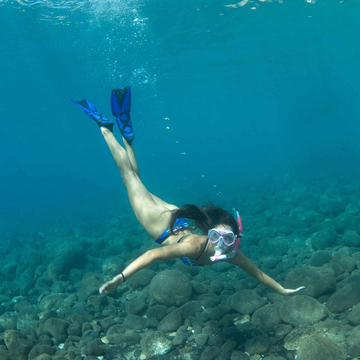 Pinne da snorkeling X-One Blu S-M-EU 35-38-UK 2,5-5-USA 3,5-6 Mares 410337SABLSM