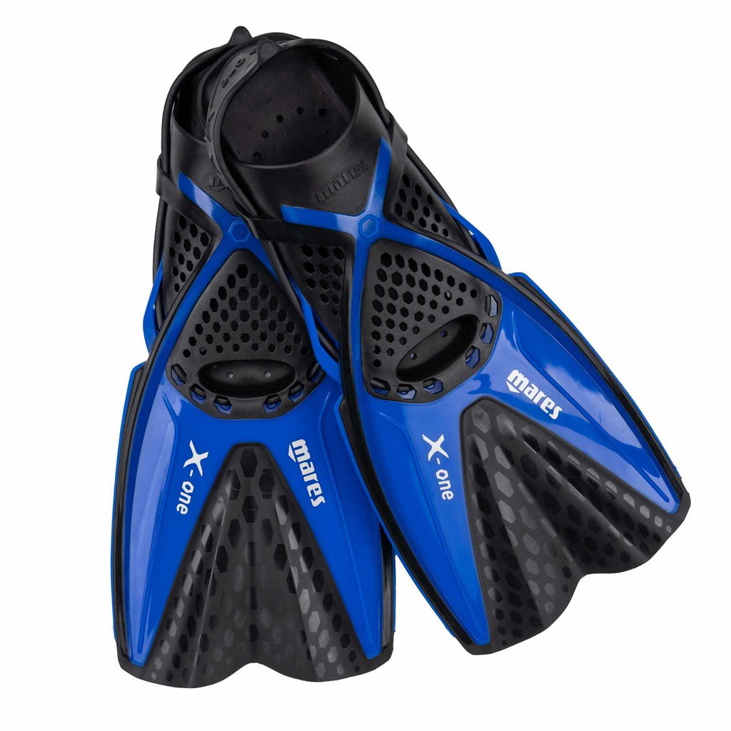 Pinne da snorkeling X-One Blu S-M-EU 35-38-UK 2,5-5-USA 3,5-6 Mares 410337SABLSM