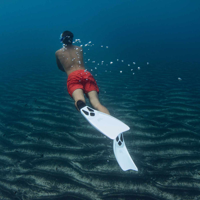 Palmes de snorkeling Clipper blanches EU 33-34-UK 0-1-USA 1-2 Mares 410344033WH
