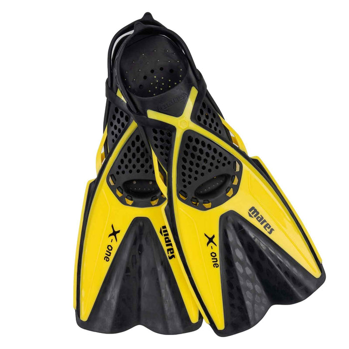 Palmes de snorkeling X-One Enfant Jaune XS-EU 24-29-UK 7-10,5-USA 7,5-11 Mares 410345SAYLXS