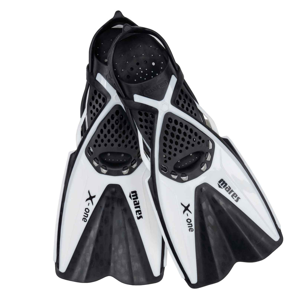 Palmes de snorkeling X-One Enfant Blanc XS-EU 24-29-UK 7-10,5-USA 7,5-11 Mares 410345WHXS