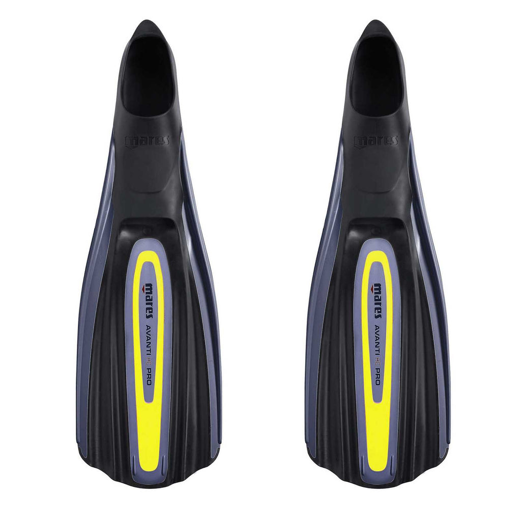 Palmes de plongée Avanti Hc Pro Gris-Jaune fluo 42-43 Mares 410347SA042GYF