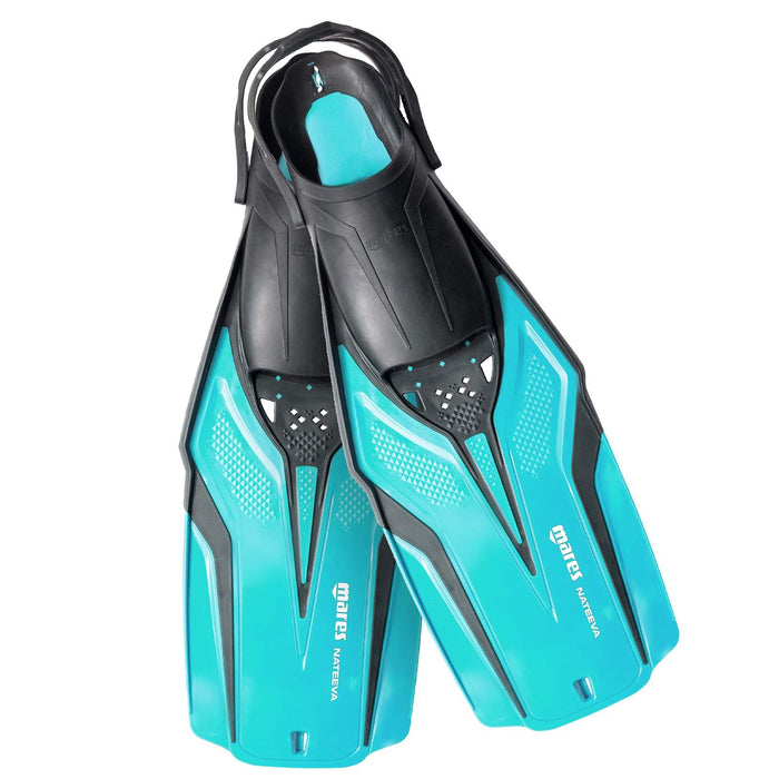 Palmes de snorkeling Nateeva enfants Aqua XS-EU 30-34-UK 11,5-2-USA 12,5-3 Mares 410514SPAQXS