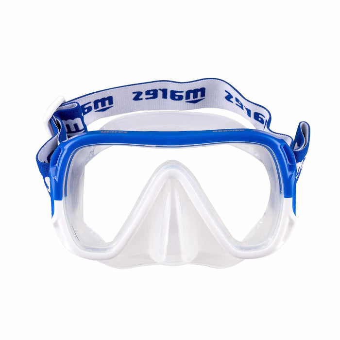 Snorkeling Set Nateeva Keewee Blue M-L Mares 410757SPBLML