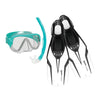 Snorkeling Set Nateeva Keewee White M-L Mares 410757SPWHML