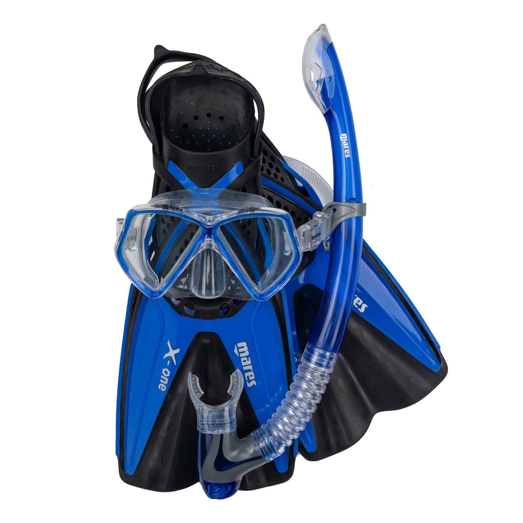 Snorkeling Set X-One Pirate Kids Blue XS-4-14 Years Mares 410759TBBLXS