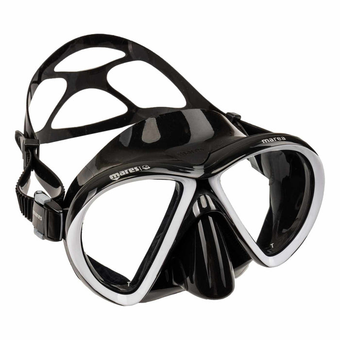 Set de snorkel X-One Marea Blanco-Negro M-L Mares 410794TBWHKML