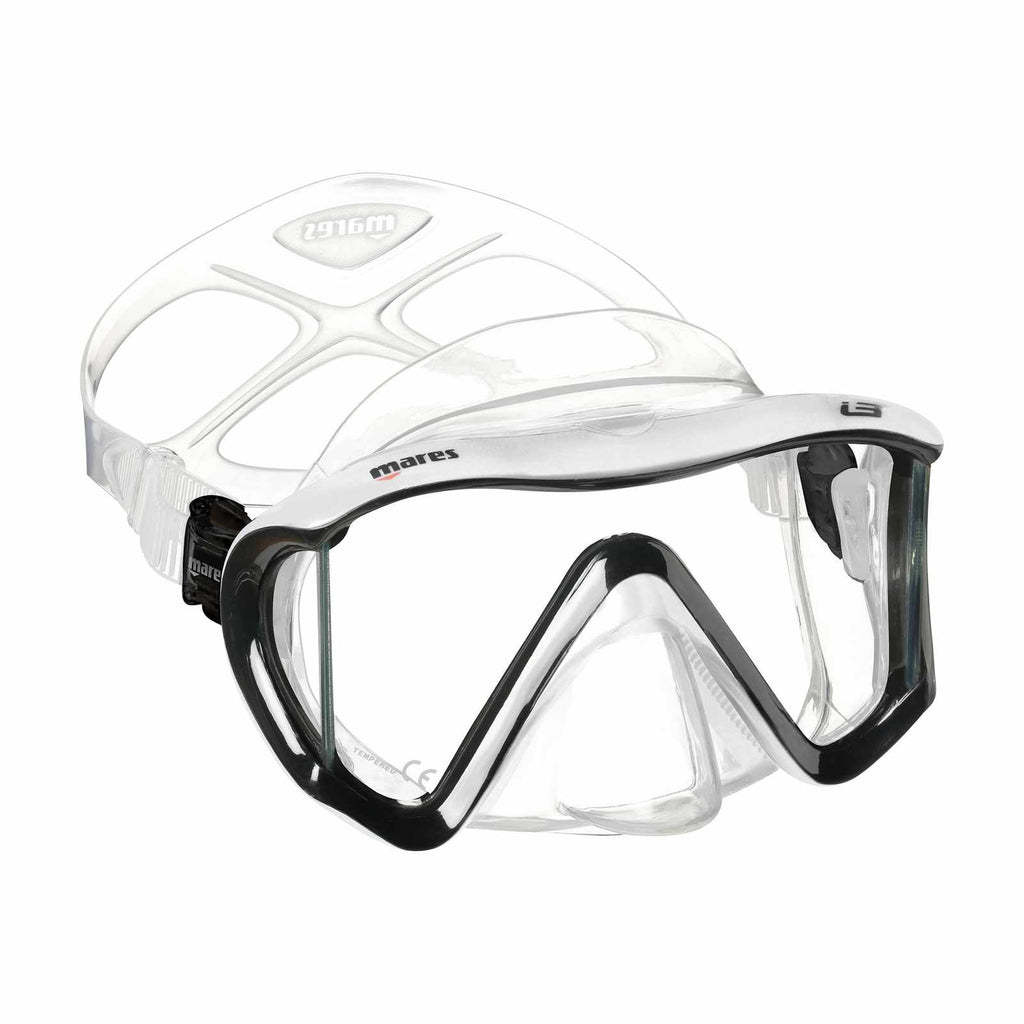Máscara de buceo I3 Negro-Blanco Mares 411040BXBWHCL