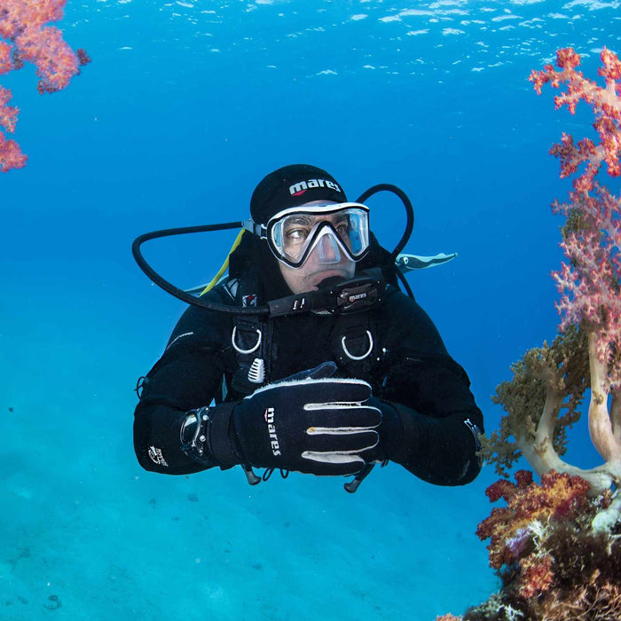 Máscara de buceo I3 Negro-Blanco Mares 411040BXBWHCL