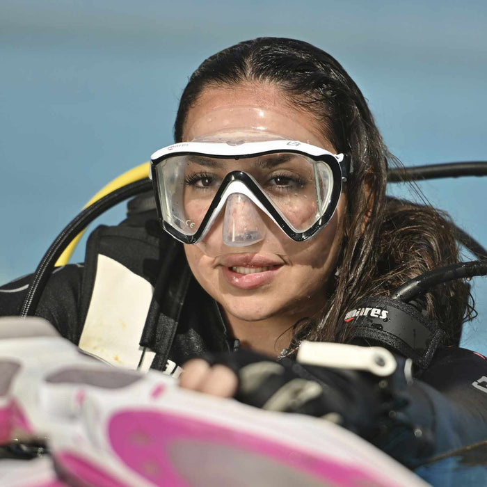 Máscara de buceo I3 Negro-Blanco Mares 411040BXBWHCL