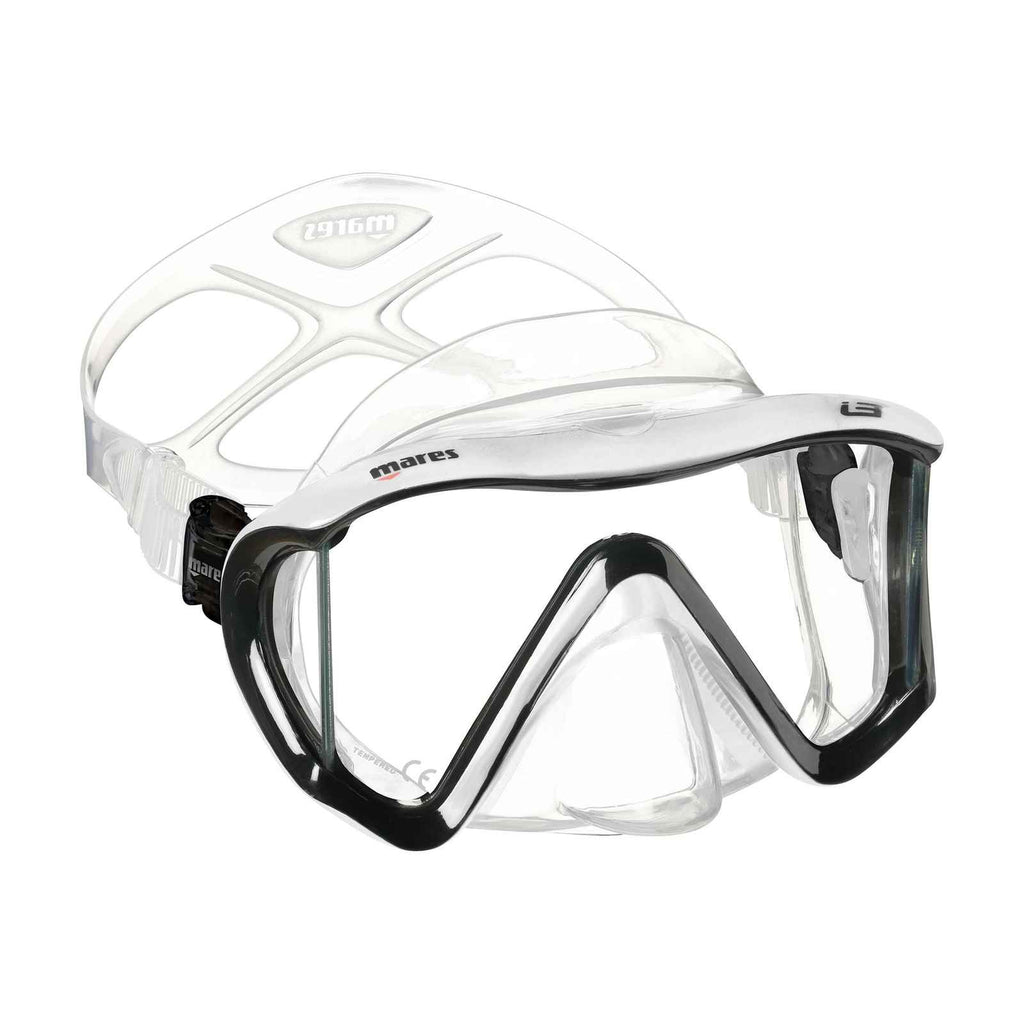 Maschera subacquea Mares I3 Sunrise Nero-Bianco Mares 411042BXBWHCL