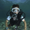 Diving Mask One Vision White-Silver Mares 411046WSICL