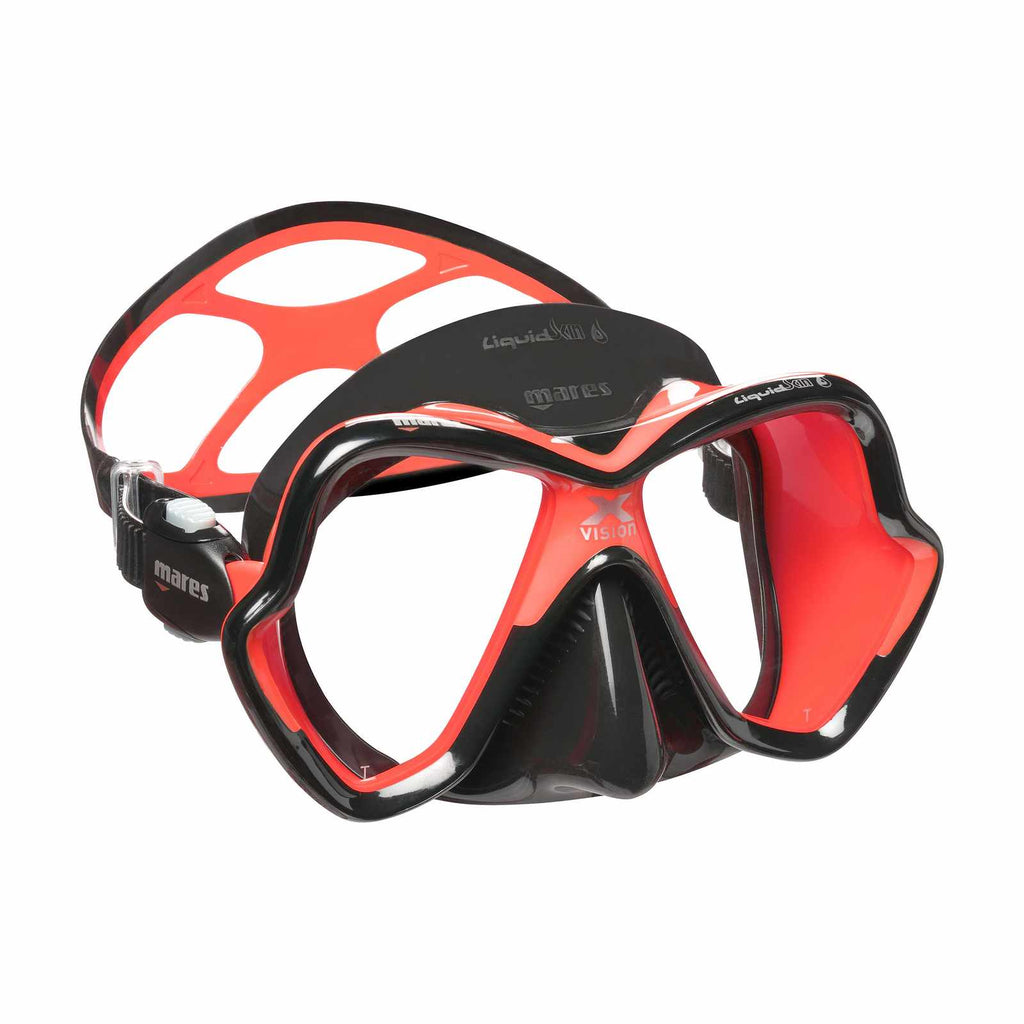 Diving Mask X-Vision Ultra Liquidskin Black-Red Mares 411052CLRDKRDK