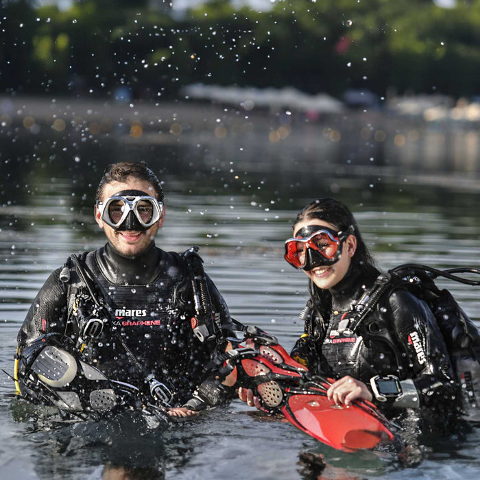 Diving Mask X-Vision Ultra Liquidskin Black-Red Mares 411052CLRDKRDK