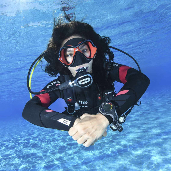 Diving Mask X-Vision Ultra Liquidskin Yellow-Fluo-Black Mares 411052CLYFKYFK