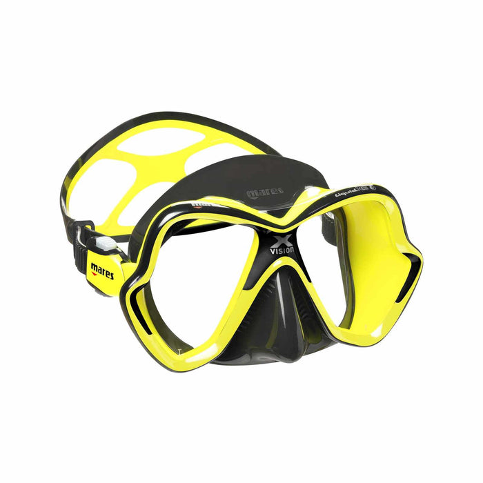 Diving Mask X-Vision Ultra Liquidskin Yellow-Fluo-Black Mares 411052CLYFKYFK