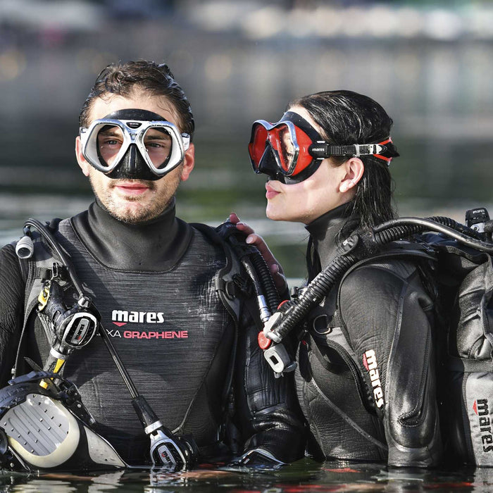 Diving Mask X-Vision Ultra Liquidskin Yellow-Fluo-Black Mares 411052CLYFKYFK